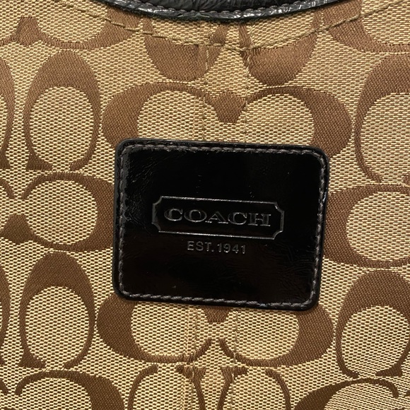 Coach Signature Bleeker Vintage Tote Shoulder Bag - Picture 2 of 9